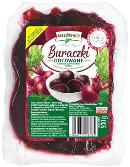 Buraczki całe gotowane widok 1