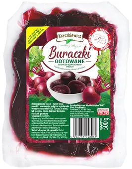 Burak cały gotowany widok 1