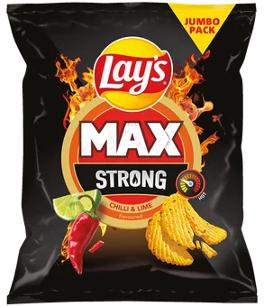 Chipsy chili&lime max strong Lay's 300g widok główny 