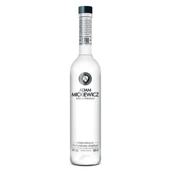 Wódka Adam Mickiewicz 0,5l 40% widok główny