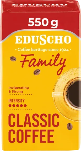 Kawa mielona Eduscho Family 550g widok 1