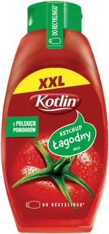 Ketchup łagodny Kotlin 950g widok główny 