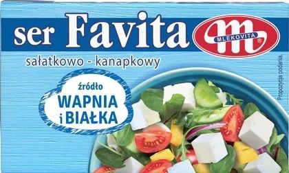 Ser sałatkowy niebieski 18% Favita Mlekovita 270g widok główny 