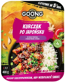 Zdjęcie produktu - Danie kurczak po japońsku Goong 400g
