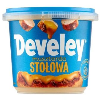 Musztarda stołowa Develey 210g widok główny