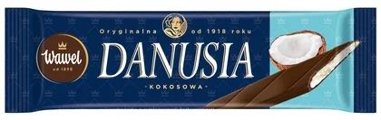 Zdjęcie produktu - Czekolada z nadz. kokosowym Danusia Wawel 38g