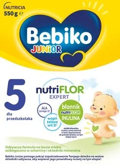 Zdjęcie produktu - Mleko Bebiko 5 Nutriflor Expert 550g