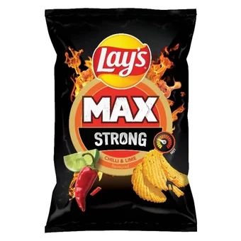 Chipsy chilli&lime max strong Lay’s 190g widok 1