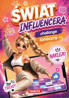 Zdjęcie produktu - Kolorowanka świat influencera z naklejkami mix