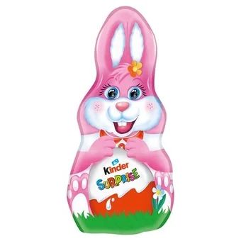 Figurka zając z niespodz. różowy Kinder 75g WN26 widok 1