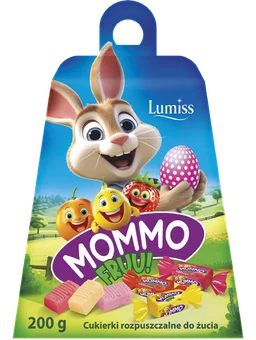 Zdjęcie produktu - Cukierki Mommo Fruu Jutrzenka 200g WN26