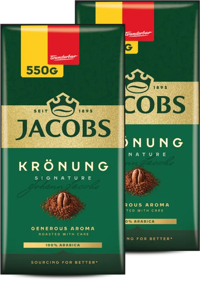Kawa mielona Jacobs Kronung 550g widok 1