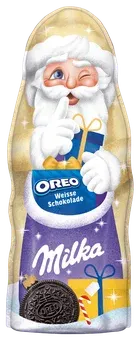 Zdjęcie produktu - Figurka Mikołaj Oreo Milka 95g BN25
