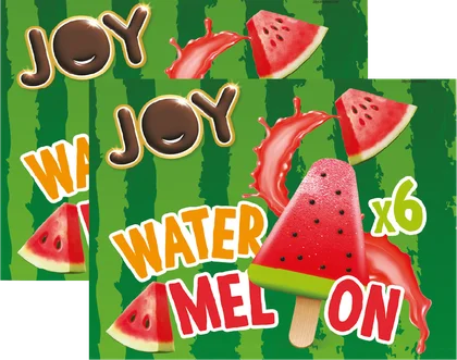 Lody multipack Watermelon arbuz jabł. Joy 6x73ml widok 1