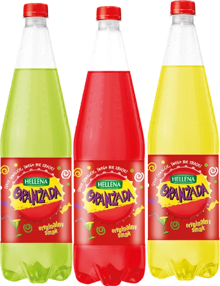 Zdjęcie produktu - Napój gazowany oranżada Hellena