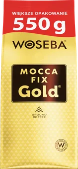 Kawa mielona Mocca Fix Gold Woseba 550g widok 1
