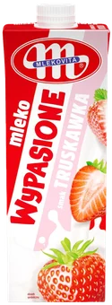 Zdjęcie produktu - Mleko UHT truskawkowe Wypasione 1l
