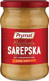 Musztarda sarepska Prymat 288g widok główny