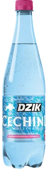 Zdjęcie produktu - Woda gaz. min. nisk. WK Dzik Cechini Muszyna 1,25l