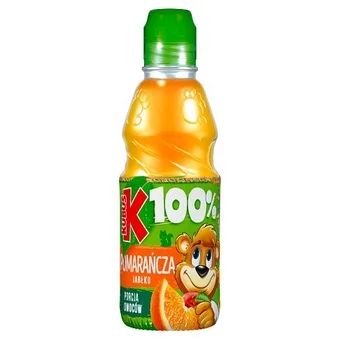 Sok jabłko pomarańcza Kubuś 300ml widok 1