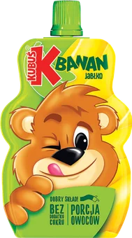 Mus jabłko banan Kubuś 100g widok 1
