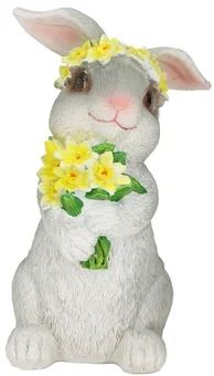 Figurka ogrodowa królik widok 1