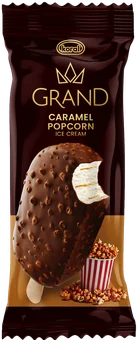 Zdjęcie produktu - Lody na patyku carmel popcorn Grand 120ml