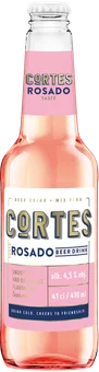 Piwo Cortes rosado 410ml 4,5% but. bzzw. widok główny 