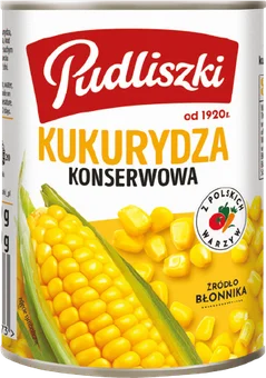Zdjęcie produktu - Kukurydza konserwowa Pudliszki