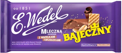 Czekolada mleczna Bajeczny Wedel 100g widok 1