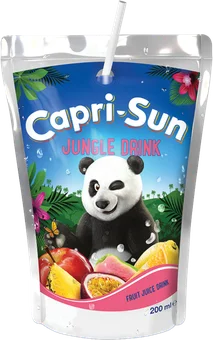 Napój niegaz Capri-Sun jungle drink 20% soku 200ml widok główny