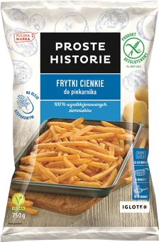 Frytki cienkie do piekarnika Proste Historie 750g widok 1