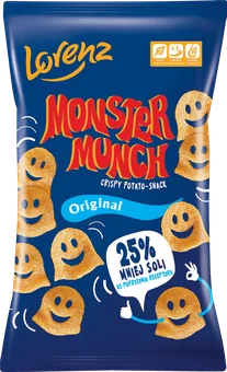 Chrupki original Monster Munch 100g widok główny 