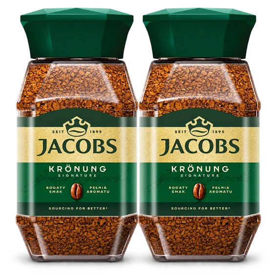 Kawa rozpuszczalna Jacobs Kronung 200g widok 1