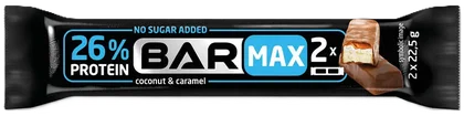 Baton proteinowy kokos&karmel Bar Max 2x22,5g widok 1