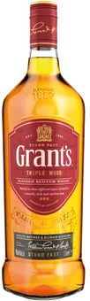 Whisky Grants 1l 40% widok 1