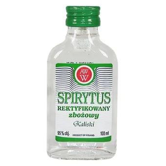 Spirytus rektyfikowany zbożowy Kaliski 100ml 95% widok 1