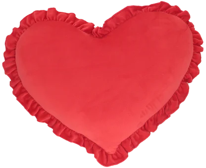 Poduszka serce/kokarda mix widok główny 