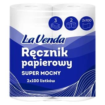 Ręcznik pap. super mocny A2 3w 100l Lavenda 22m widok 1