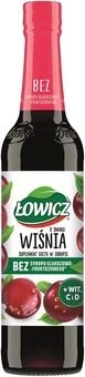 Zdjęcie produktu - Syrop wiśniowy Łowicz 400ml