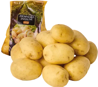 Ziemniaki jadalne pakowane myte 2,6kg szt widok 1