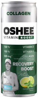 Zdjęcie produktu - Napój gaz. mięta cyt lim collagen zero Oshee 250ml