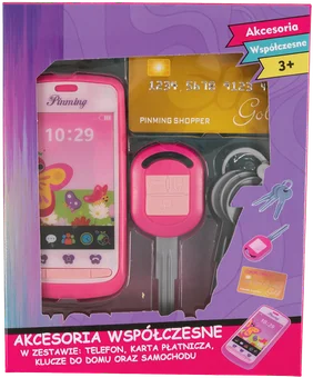 Zdjęcie produktu - Zabawka współczesne akcesoria