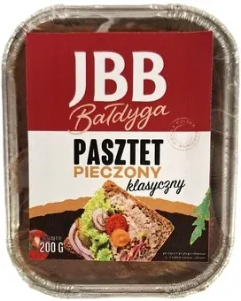 Zdjęcie produktu - Pasztet pieczony JBB Bałdyga 200g
