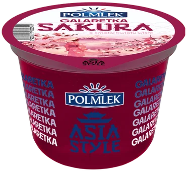 Deser galaretka Polmlek 175g mix widok 1