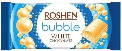 Czekolada biała bubble Roshen 80g widok 1