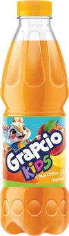 Zdjęcie produktu - Sok marchew-banan-jabłko Grapcio 1l