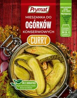 Mieszanka do ogórków konserwow. z curry Prymat 40g widok 1