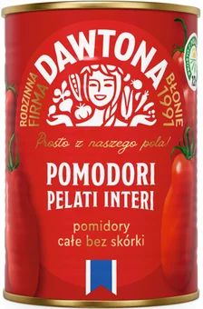 Zdjęcie produktu - Pomidory pelati interi całe Dawtona 400/240g