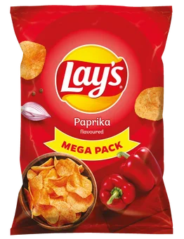 Chipsy papryka Lay's 200g widok główny 